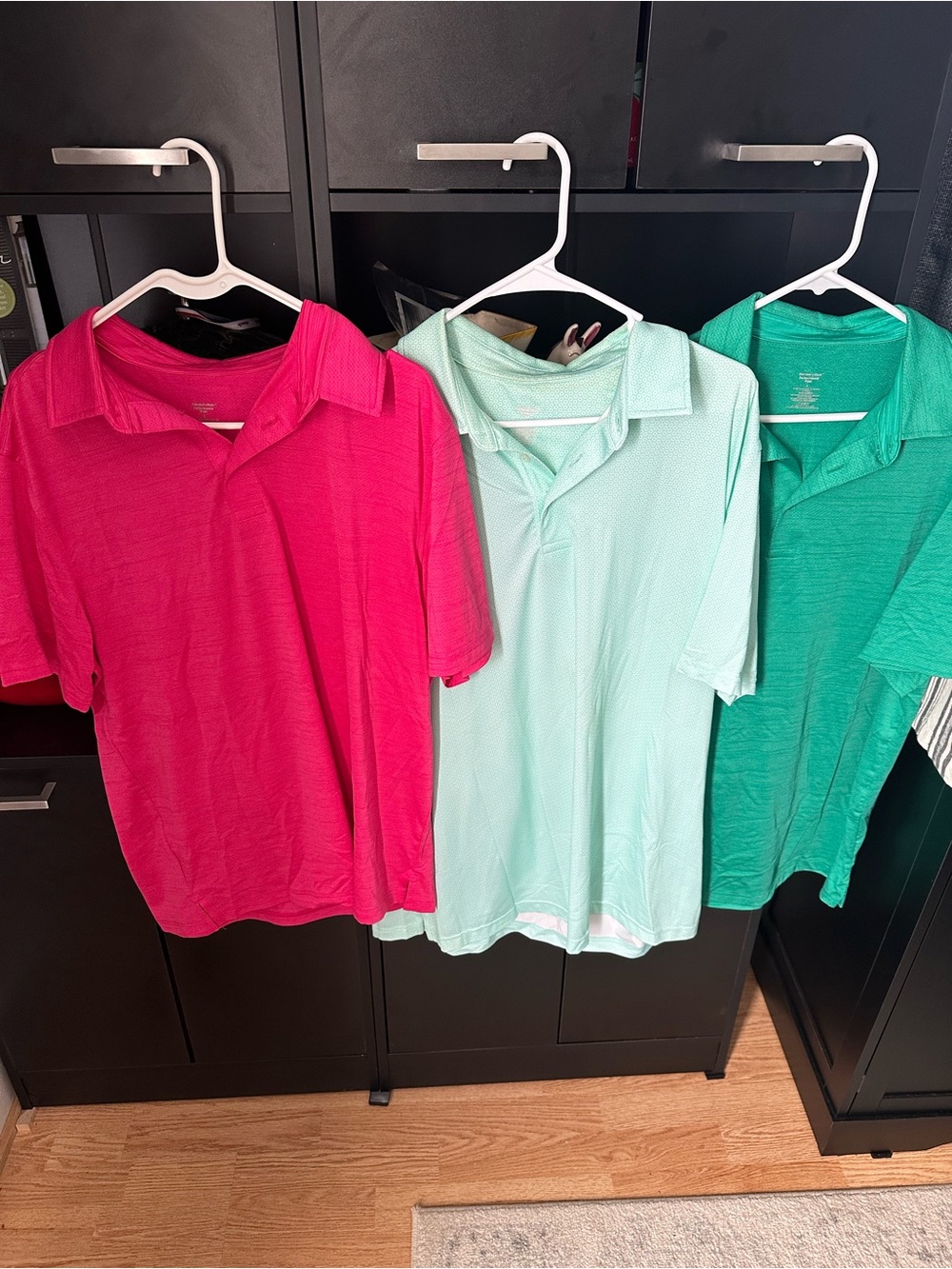 Mens Polo Shirts - Pink, Mint, Teal